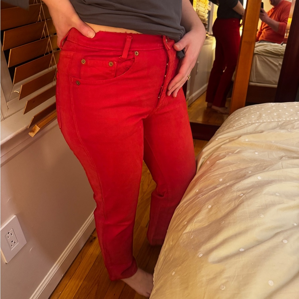 Vintage Red Levis